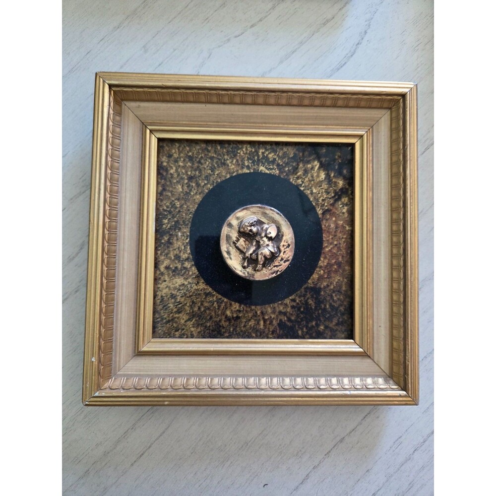 Vintage Turner Wall Hangings Classical Medallions #2507 Figures & Cupids